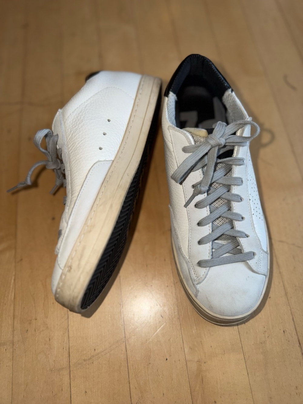 P448 White/Grey sneakers, 39 (8.5-9) GL1393 - Picture 4 of 9